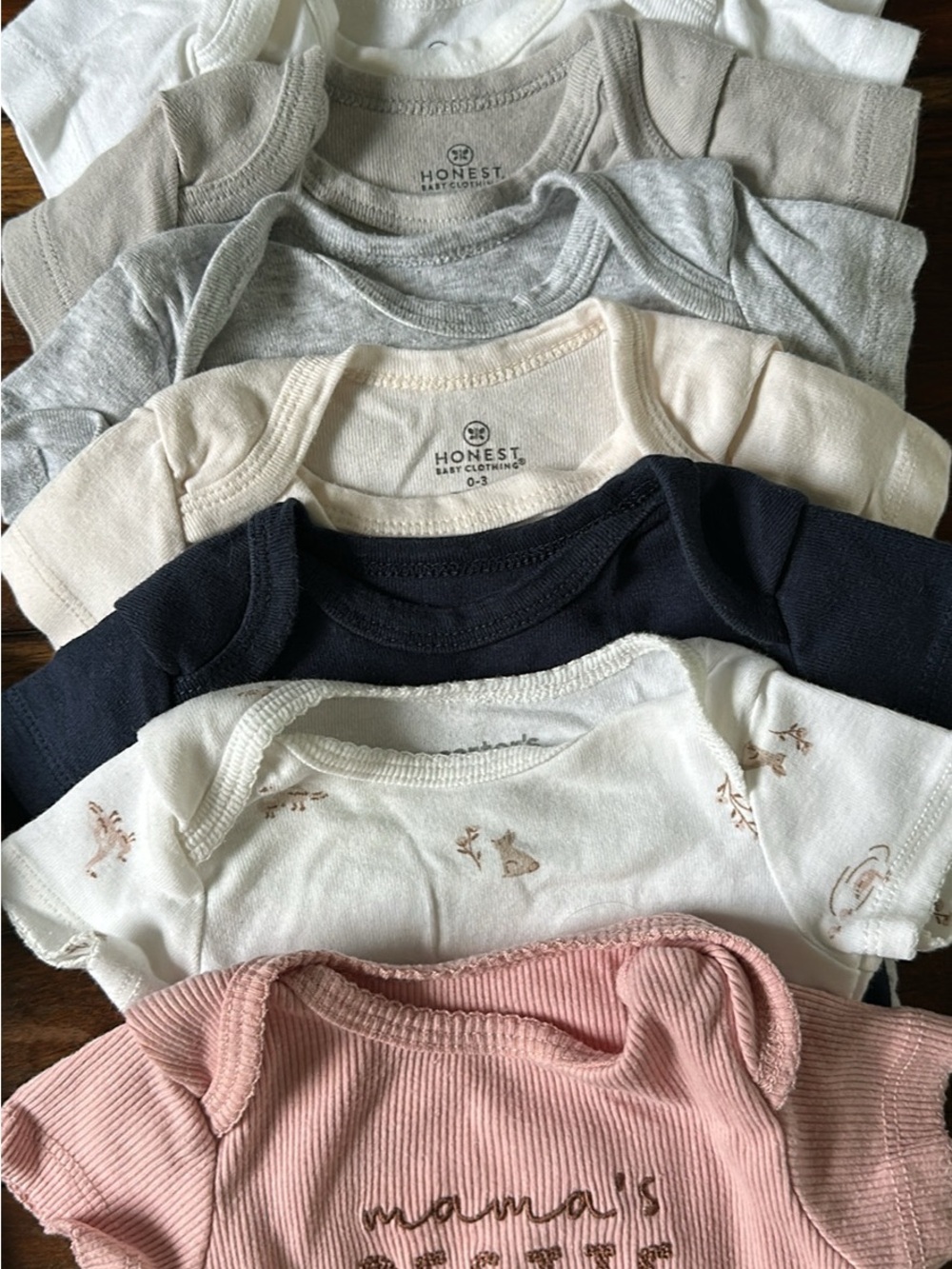 3M Short Sleeve Onesie Bundle